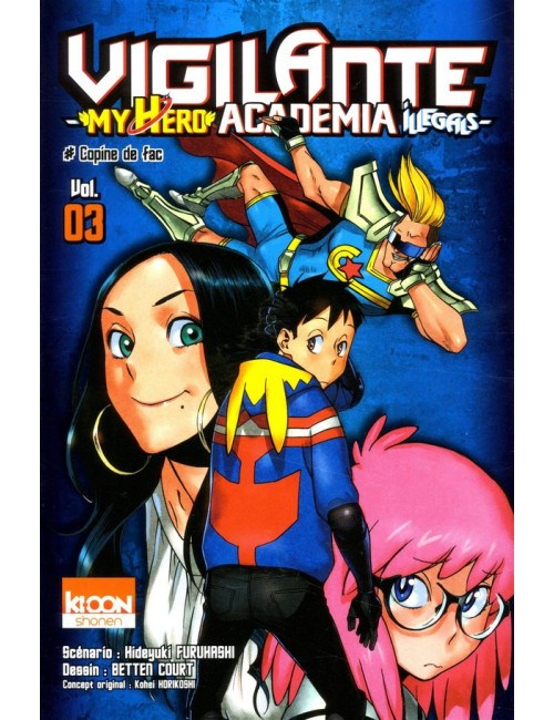 Vigilante - My Hero Academia Illegals Tome 3 (VF)