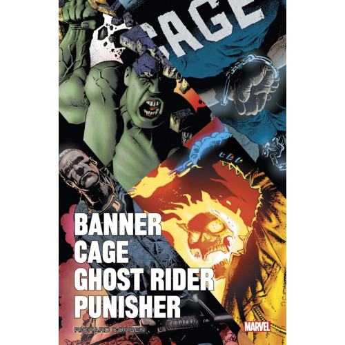 BANNER/CAGE/PUNISHER PAR RICHARD CORBEN (VF)