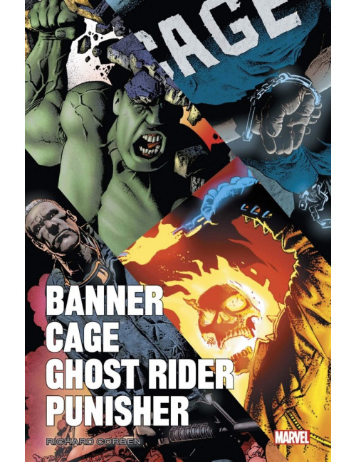 BANNER/CAGE/PUNISHER PAR RICHARD CORBEN (VF)