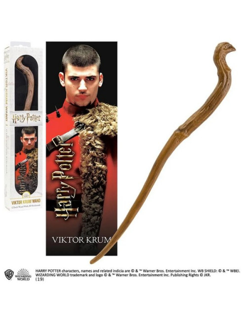 Harry Potter réplique baguette PVC Viktor Krum 30 cm