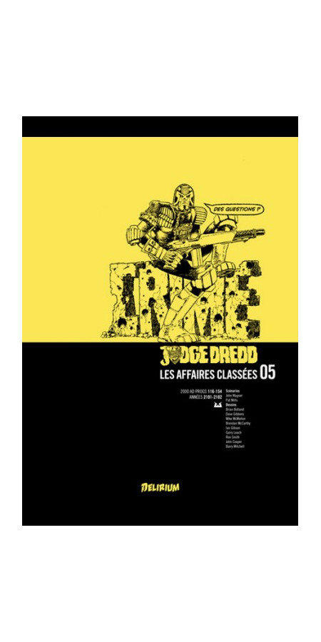 Judge Dredd : Les affaires classées Tome 5 (VF)