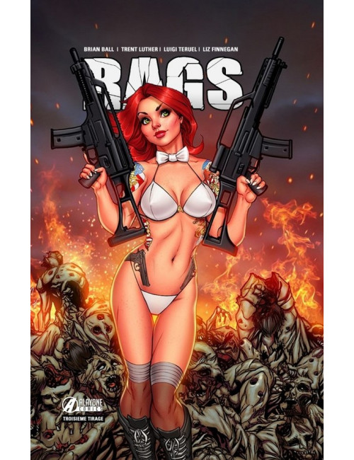 RAGS tome 1 Killing Zombie Edition  (VF) (3ème tirage) - 500 ex