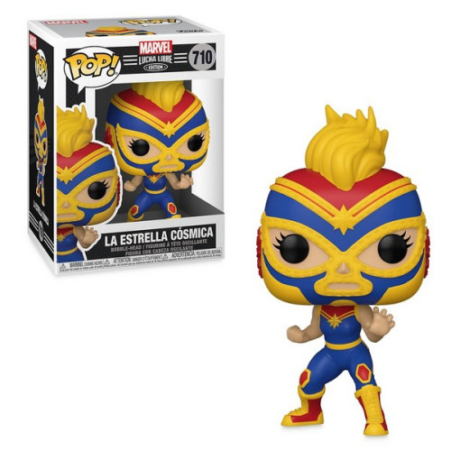 Funko Pop Luchadores Captain Marvel 710