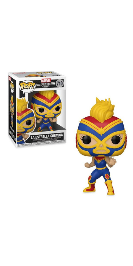 Funko Pop Luchadores Captain Marvel 710