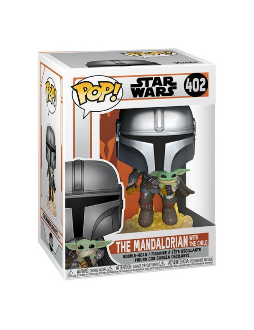 Funko Pop The Mandalorian Mando Flying w/ Jet Pack 402