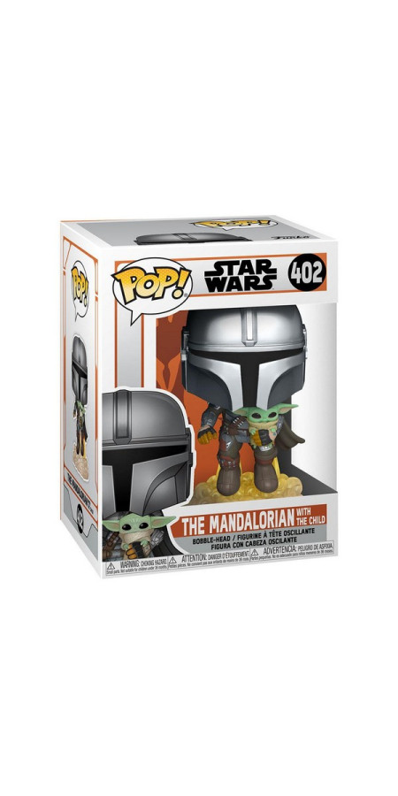 Funko Pop The Mandalorian Mando Flying w/ Jet Pack 402