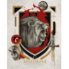 HARRY POTTER - Gryffondor - Art Print '36x28'