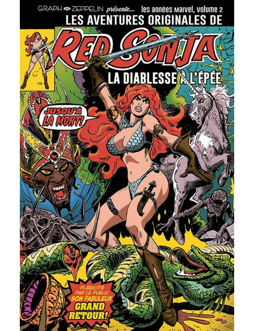 Les aventures originales de Red Sonja Volume 2 : Les années Marvel : 1977 (VF)