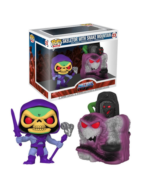 Funko Pop Masters Of The Universe Pop Town Snake Mountain Skeletor