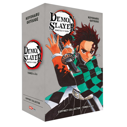 Coffret Demon Slayer Tome 4 à Tome 6 (VF)