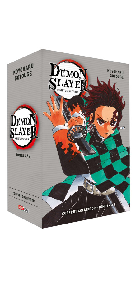 Coffret Demon Slayer Tome 4 à Tome 6 (VF)