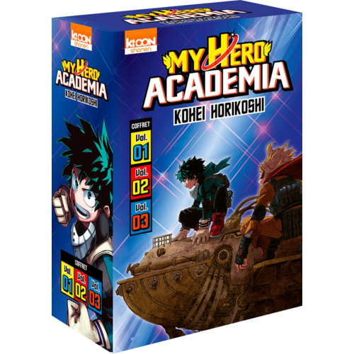 Coffret My Hero Academia vol. 1 à 3 (VF)