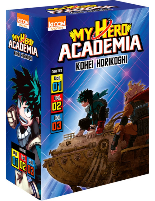 Coffret My Hero Academia vol. 1 à 3 (VF)