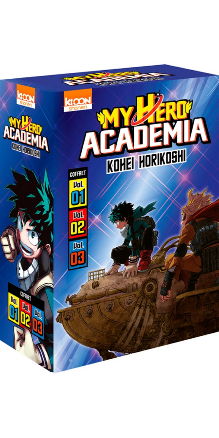 Coffret My Hero Academia vol. 1 à 3 (VF)