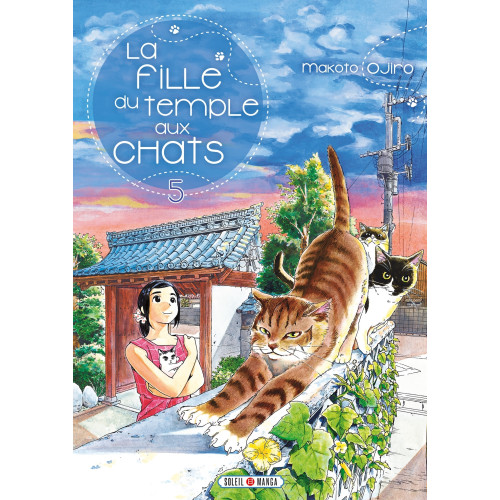 Couverture de La Fille du Temple aux Chats T04