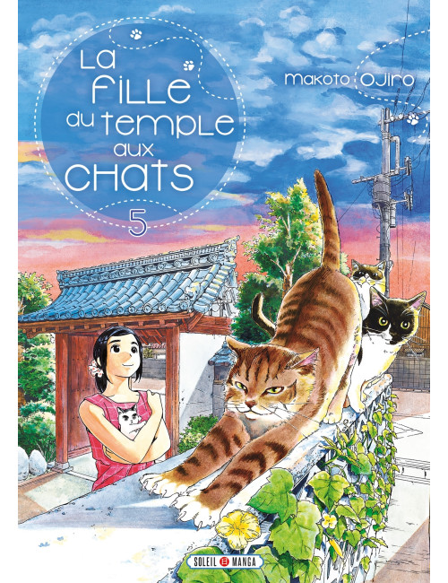 Couverture de La Fille du Temple aux Chats T04