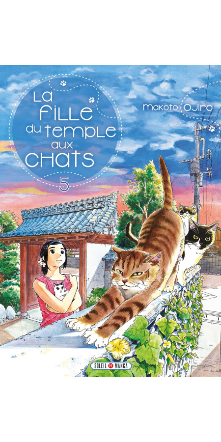 Couverture de La Fille du Temple aux Chats T04