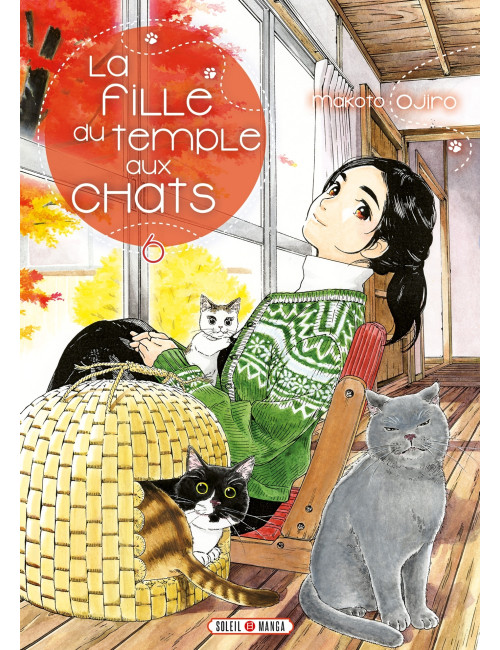 Couverture de La Fille du Temple aux Chats T06