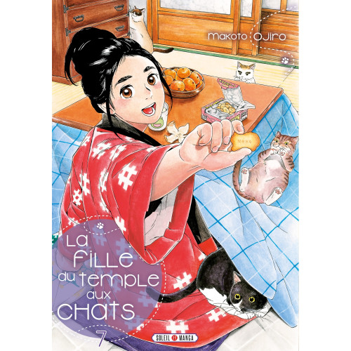 Couverture de La Fille du Temple aux Chats T07