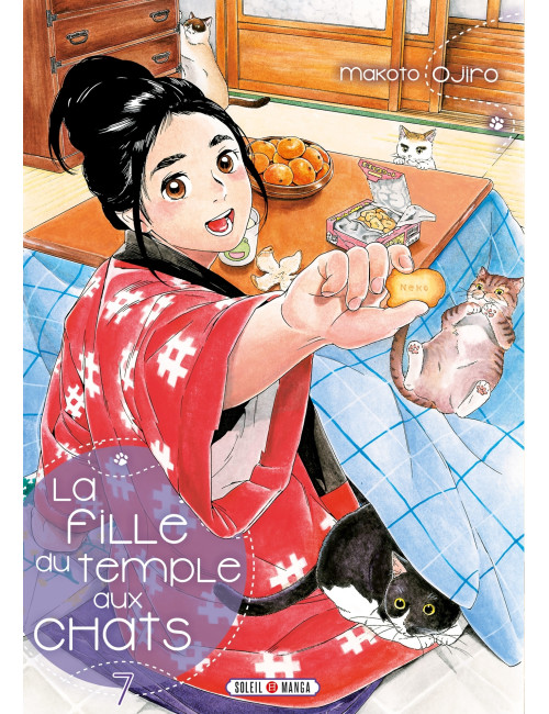 Couverture de La Fille du Temple aux Chats T07