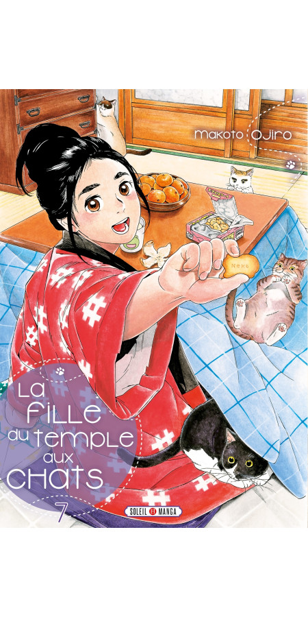 Couverture de La Fille du Temple aux Chats T07