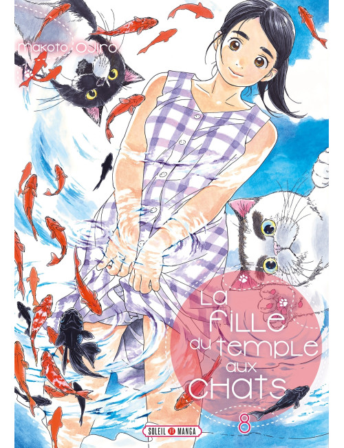 Couverture de La Fille du Temple aux Chats T08