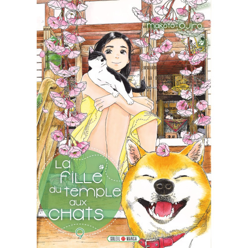 Couverture de La Fille du Temple aux Chats T09