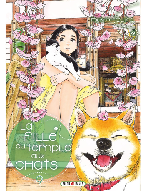 Couverture de La Fille du Temple aux Chats T09