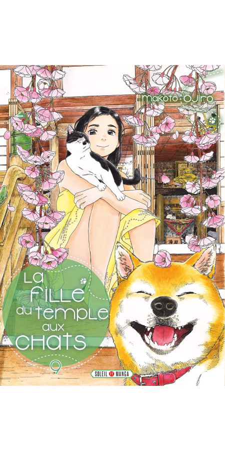 Couverture de La Fille du Temple aux Chats T09