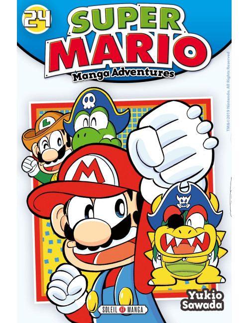 Couverture de Super Mario Manga Adventures T24