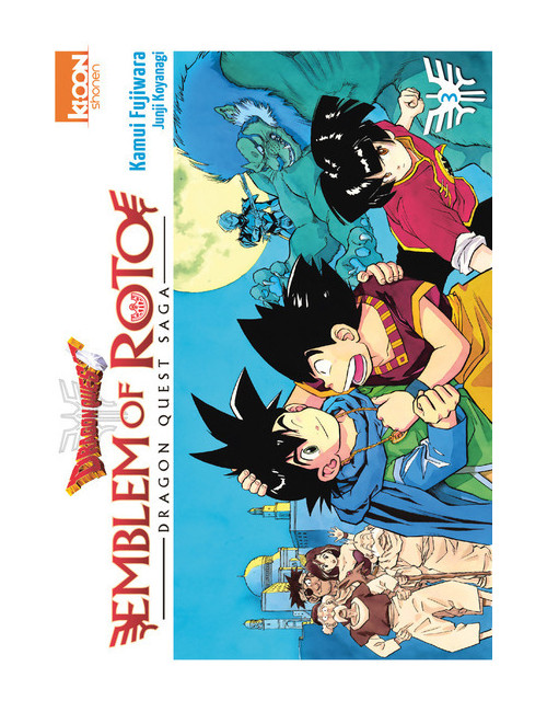 Couverture de Dragon Quest - Emblem of Roto T03