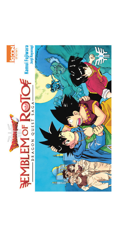 Couverture de Dragon Quest - Emblem of Roto T03