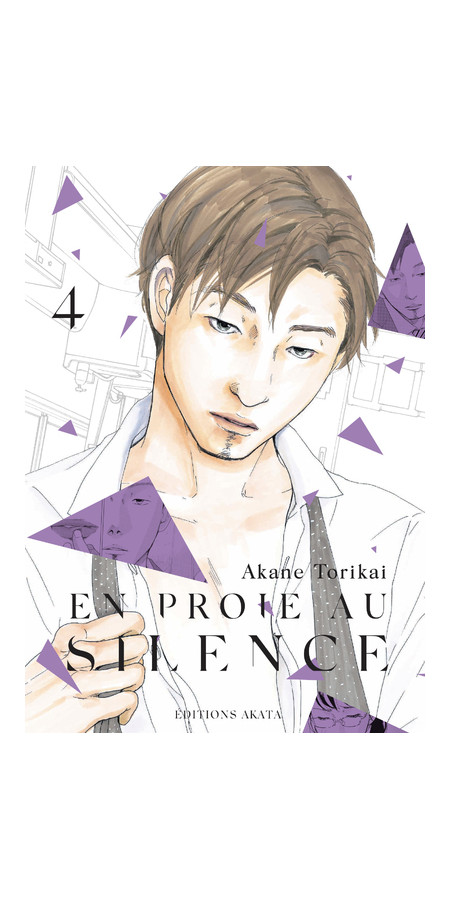 Couverture de En proie au silence - tome 4