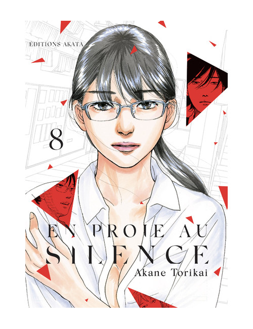 Couverture de En proie au silence - tome 8