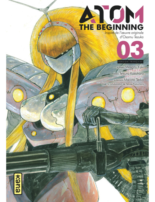 Couverture de Atom the beginning - Tome 3