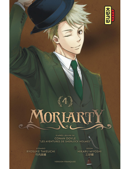 Couverture de Moriarty - Tome 4