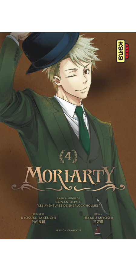 Couverture de Moriarty - Tome 4