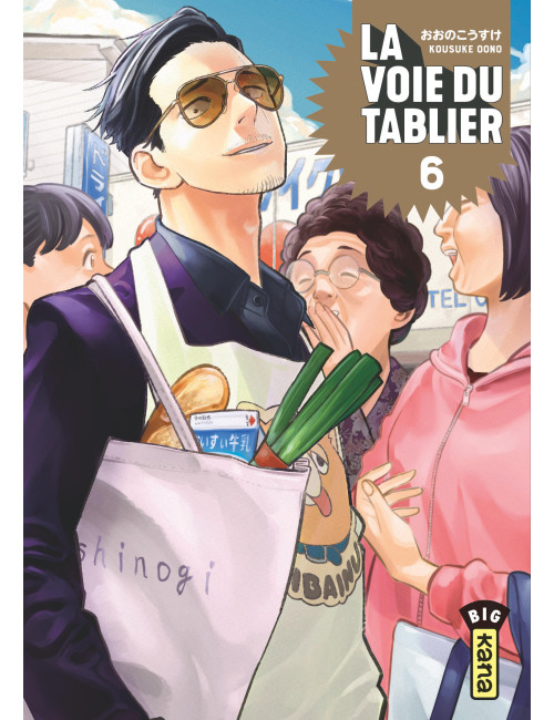 Couverture de La voie du tablier - Tome 6