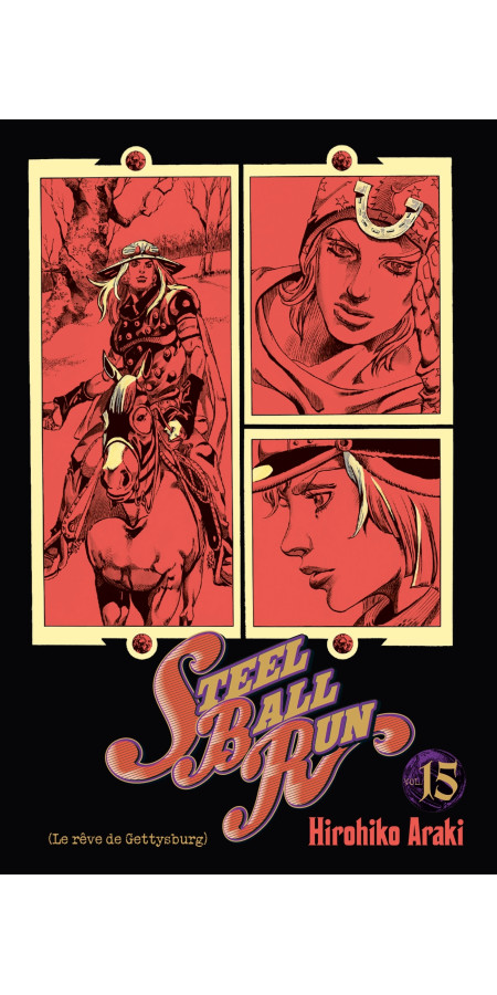 Couverture de Jojo's - Steel Ball Run T15