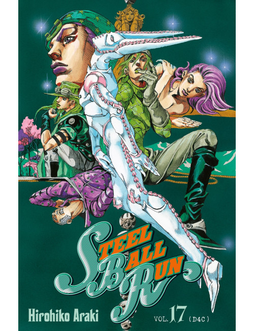 Couverture de Jojo's - Steel Ball Run T17