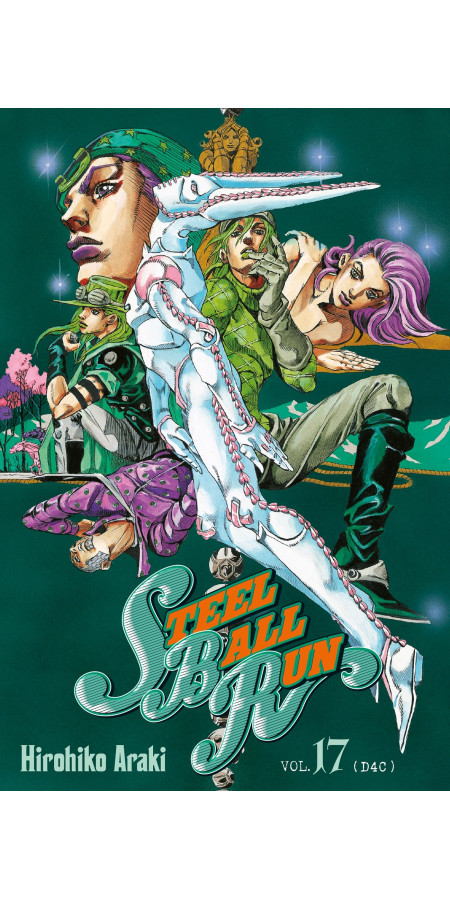 Couverture de Jojo's - Steel Ball Run T17