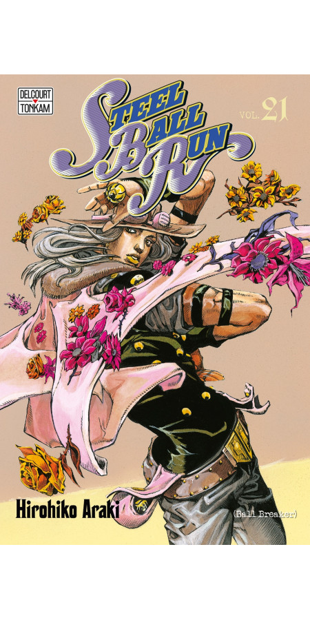 Couverture de Jojo's - Steel Ball Run T21