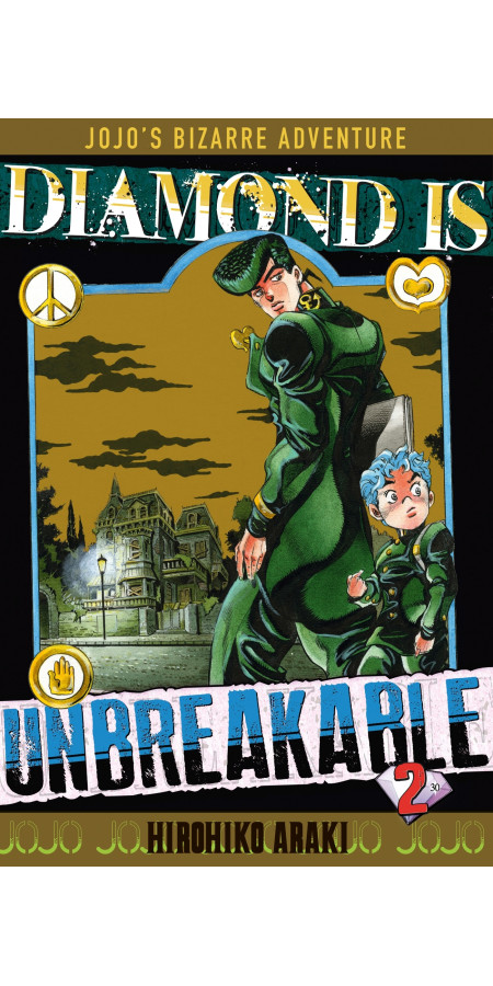 Couverture de Jojo's - Diamond is Unbreakable T02