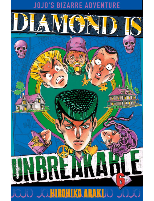 Couverture de Jojo's - Diamond is Unbreakable T06