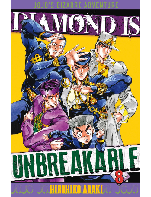 Couverture de Jojo's - Diamond is Unbreakable T08