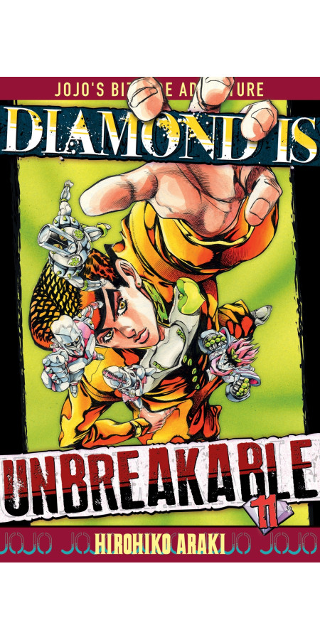 Couverture de Jojo's - Diamond is Unbreakable T11