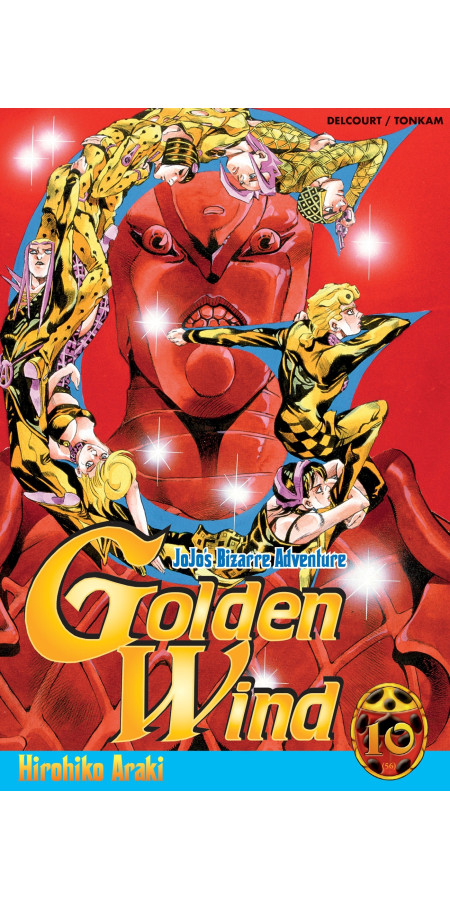 Couverture de Jojo's - Golden Wind T10