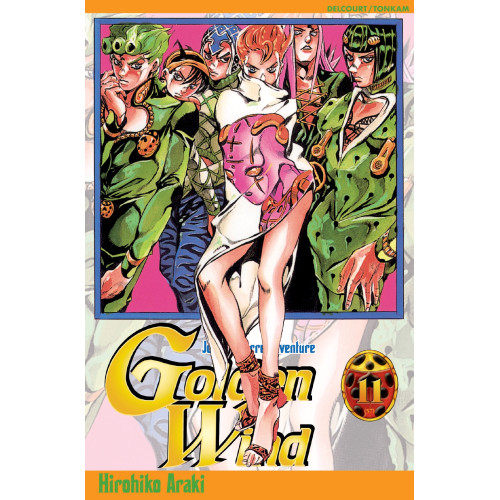 Couverture de Jojo's - Golden Wind T11