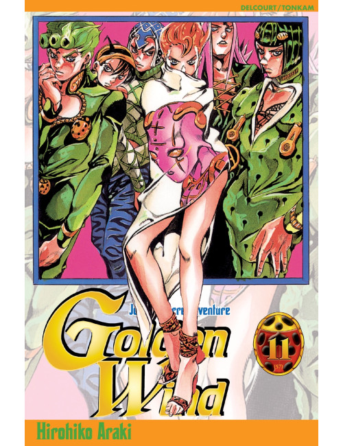 Couverture de Jojo's - Golden Wind T11