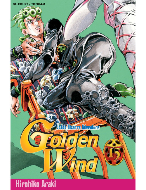 Couverture de Jojo's - Golden Wind T15